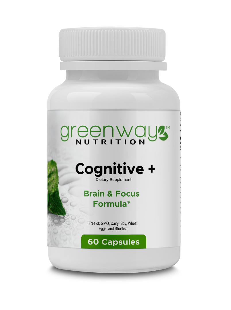 Cognitive Plus 60 Capsules - Greenway Nutrition